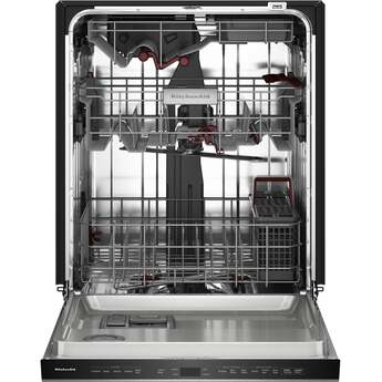 KitchenAid 24 Inch Fully Integrated Built-In Dishwasher with 16 Place Setting Capacity, 5 Wash Cycles, 50+ Total Wash Jets, 360° Max Jets™ Third Rack, 7.25 cu. ft. MaxTub, Advanced ProDry™ System, Automatic Door Open Dry System, and True Self-Cleaning Filtration: Stainless Steel — thumbnail 35