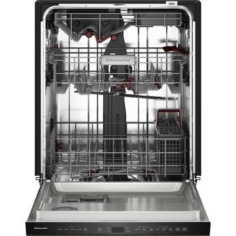 KitchenAid 24 Inch Built-In Dishwasher With Third Level Utensil Rack, 360 Degree Max Jets, Advanced ProDry, Ultra-Bright LED Lighting, 44 dB And Pocket Handle: Black Ore — thumbnail 16