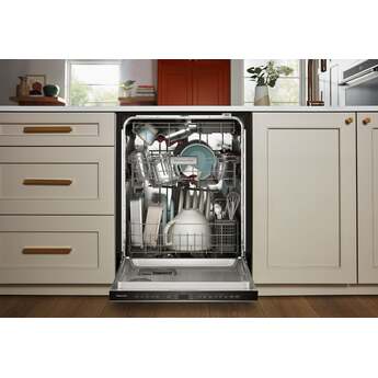 KitchenAid 24 Inch Built-In Dishwasher With Third Level Utensil Rack, 360 Degree Max Jets, Advanced ProDry, Ultra-Bright LED Lighting, 44 dB And Pocket Handle: Black Ore — thumbnail 19