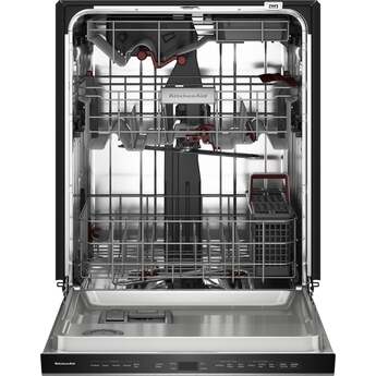 KitchenAid 24 Inch Built-In Dishwasher With Third Level Utensil Rack, 360 Degree Max Jets, Advanced ProDry, Ultra-Bright LED Lighting, 44 dB And Pocket Handle: Stainless Steel — thumbnail 16