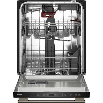 KitchenAid 24 Inch Built-In Dishwasher With Third Level Utensil Rack, 40+ Wash Jets, 41 dB And Bar Handle: Black Ore — thumbnail 21