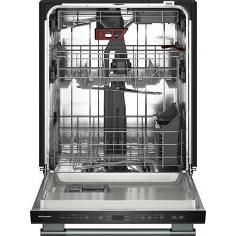 KitchenAid 24 Inch Built-In Dishwasher With Third Level Utensil Rack, 40+ Wash Jets, 41 dB And Bar Handle: Juniper — thumbnail 2