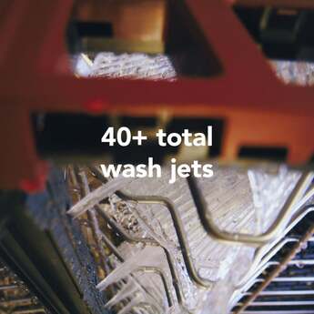 KitchenAid 24 Inch Built-In Dishwasher With Third Level Utensil Rack, 40+ Wash Jets, 41 dB And Bar Handle: Juniper — thumbnail 6