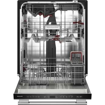 KitchenAid 24 Inch Built-In Dishwasher With Third Level Utensil Rack, 360 Degree Max Jets, ProDry And Bar Handle: Stainless Steel — thumbnail 19