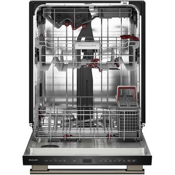 KitchenAid 24 Inch Built-In Dishwasher With Third Level Utensil Rack, 360 Degree Max Jets, Advanced ProDry, 44 dB And Bar Handle: Black Ore — thumbnail 4
