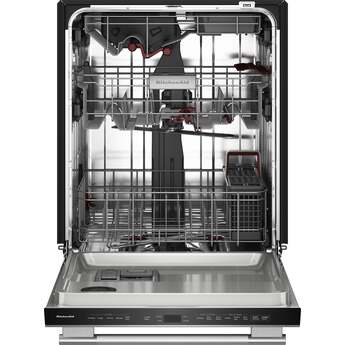 KitchenAid 24 Inch Built-In Dishwasher With Third Level Utensil Rack, 360 Degree Max Jets, Advanced ProDry, 44 dB And Bar Handle: Stainless Steel — thumbnail 19