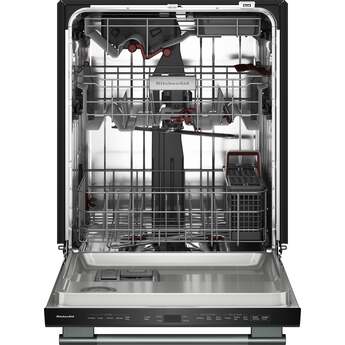 KitchenAid 24 Inch Built-In Dishwasher With Third Level Utensil Rack, 360 Degree Max Jets, Advanced ProDry, Ultra-Bright LED Lighting, 44 dB And Bar Handle: Juniper — thumbnail 2