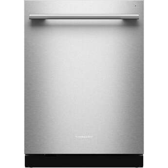 KitchenAid 24 Inch Built-In Dishwasher With Third Level Utensil Rack, 360 Degree Max Jets, Advanced ProDry, Ultra-Bright LED Lighting, 44 dB And Bar Handle: Stainless Steel