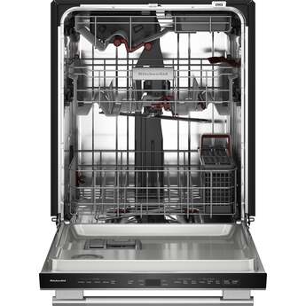 KitchenAid 24 Inch Built-In Dishwasher With Third Level Utensil Rack, 360 Degree Max Jets, Advanced ProDry, Ultra-Bright LED Lighting, 44 dB And Bar Handle: Stainless Steel — thumbnail 25
