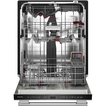 KitchenAid 24 Inch Built-In Dishwasher With Third Level Utensil Rack, 360 Degree Max Jets, Advanced ProDry, Ultra-Bright LED Lighting, 44 dB And Bar Handle: Stainless Steel — thumbnail 6