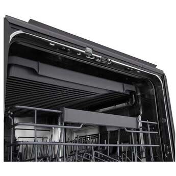 LG 24 Inch Built-In Dishwasher With Flushfit, 1Hr Cycle, Top Control, Pocket Handle, 46 Db, Smart Wi-Fi With Remote Start, Quadwash Pro, Dynamic Heat Dry With Autovent? Dry, Steam, Fixed 3rd Rack, Adjustable Middle Rack, Floor Status Indicator Light: Stainless Steel — thumbnail 16