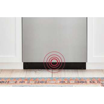 LG 24 Inch Flushfit Built-In Dishwasher With Top Controls, 2 Piece Pocket Handle, 46 Db, Smart Wi-Fi With Remote Start, Quadwash Pro,? Autovent Dry, Steamassist, Fixed 3rd Rack, Adjustable Middle Rack,? Floor Status Indicator Light, And Printproof?Finish: Stainless Steel — thumbnail 8