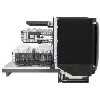 LG LDNTH753D 24 Inch Built-In Dishwasher PrintProof Black Stainless Steel — thumbnail 2