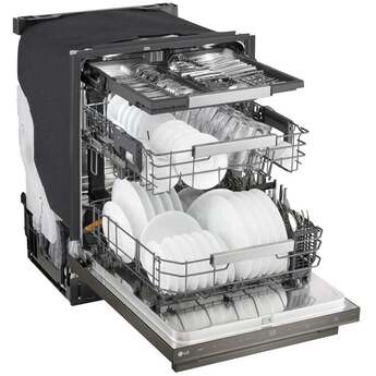 LG LDNTH753D 24 Inch Built-In Dishwasher PrintProof Black Stainless Steel — thumbnail 22