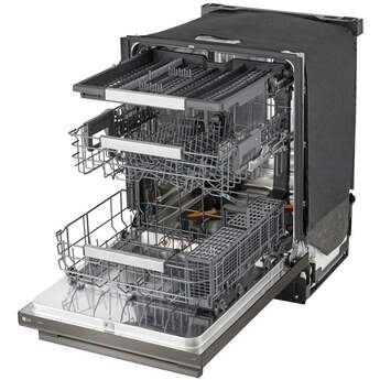 LG LDNTH753D 24 Inch Built-In Dishwasher PrintProof Black Stainless Steel — thumbnail 5