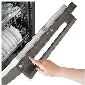 LG LDNTH753D 24 Inch Built-In Dishwasher PrintProof Black Stainless Steel — thumbnail 8