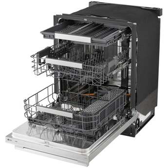 LG LDNTH862S 24 Inch Built-In Dishwasher Printproof Stainless Steel — thumbnail 2