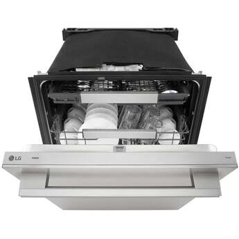 LG LDNTH862S 24 Inch Built-In Dishwasher Printproof Stainless Steel — thumbnail 3