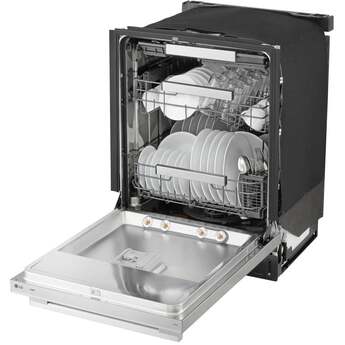 LG LDNTH862S 24 Inch Built-In Dishwasher Printproof Stainless Steel — thumbnail 5