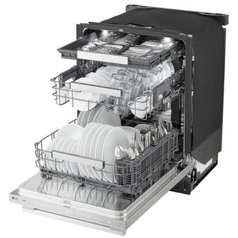 LG LDNTH862S 24 Inch Built-In Dishwasher Printproof Stainless Steel — thumbnail 8