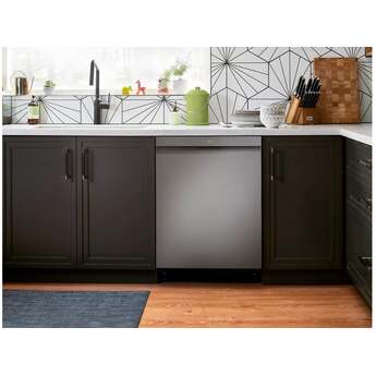 LG Top Control Dishwasher with Pocket handle, Hidden Count Down Timer, 46 dB, Smart Wi-Fi, QuadWash Pro, Dynamic Heat Dry,3rd Rack: Printproof Black Stainless Steel — thumbnail 11
