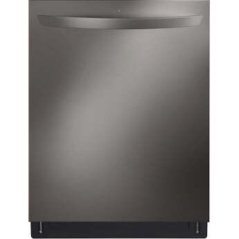 LG Top Control Wi-Fi Enabled Dishwasher with QuadWash Pro: Printproof Black Stainless Steel