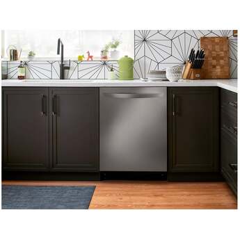 LG Top Control Wi-Fi Enabled Dishwasher with QuadWash Pro: Printproof Black Stainless Steel — thumbnail 4