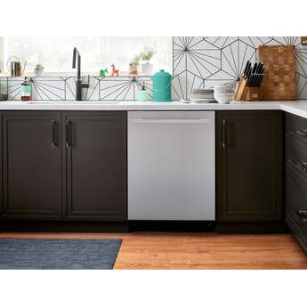 LG Top Control Smart Dishwasher with LG Designed Towel Bar, 1HR Cycle, 46 dB, Smart Wi-Fi, QuadWash Pro, Dynamic Heat Dry, 3rd Rack, Glide Rail, Wheel Bearing: Printproof Stainless Steel — thumbnail 2