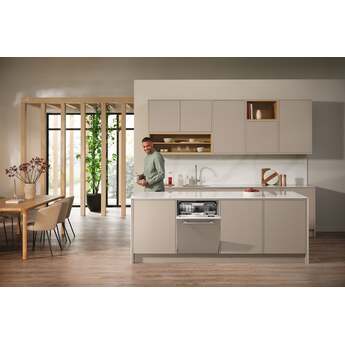 Miele 24 Inch Built-In Fully Integrated Smart Dishwasher with 16 Place Setting Capacity, 9 Programs, 3D MultiFlex Cutlery Tray, AutoDos, WifiConn@ct with Miele@home, Delayed Start, QuickIntenseWash, DirectSelect Controls, 42/40 dBA, EcoPower Technology, and ENERGY STAR Certified: Panel Ready — thumbnail 7