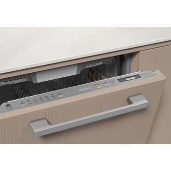 Miele 24 Inch Built-In Fully Integrated Smart Dishwasher with 16 Place Setting Capacity, 9 Programs, 3D MultiFlex Cutlery Tray, AutoDos, WifiConn@ct with Miele@home, Delayed Start, QuickIntenseWash, DirectSelect Controls, 42/40 dBA, EcoPower Technology, and ENERGY STAR Certified: Panel Ready — thumbnail 8