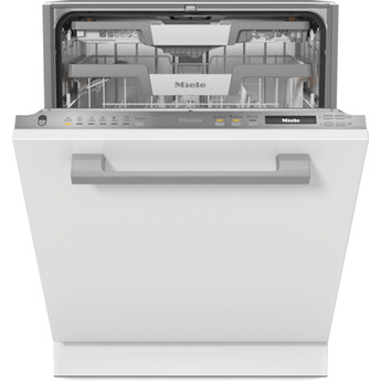 Miele 24 Inch Built-In Panel Ready Fully Integrated Dishwasher with 16 Place Settings, 42 dBA, 9 Wash Programs, QuickIntenseWash, DirectSelect Controls, Water Softener and Energy Star Certified: Panel Ready