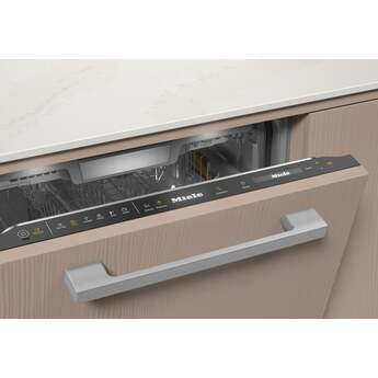 Miele 24 Inch Built-In Panel Ready Fully Integrated Dishwasher with 16 Place Setting Capacity, 13 Program Cycles, 39/37 dBA, WifiConnect with Miele Home, EcoPower Technology, 3D MultiFlex Cutlery Tray, Quick Intense Wash, AutoDos with PowerDisk, Direct Sensor Controls, Remote Start, BrilliantLight, Water Softener and Energy Star: Panel Ready — thumbnail 3