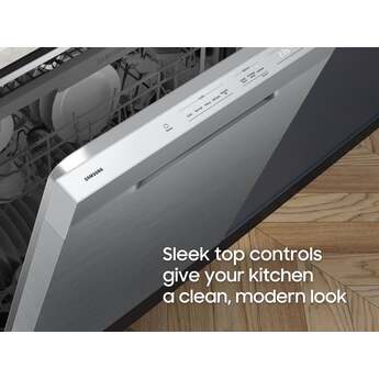 Samsung 24 Inch Built-In Dishwasher With 15 Place Settings, Automatic Door Release And Energy Star Certified: Stainless Steel — thumbnail 12