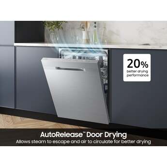 Samsung 24 Inch Built-In Dishwasher With 15 Place Settings, Automatic Door Release And Energy Star Certified: Stainless Steel — thumbnail 18