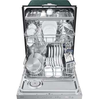 Samsung 24 Inch Built-In Dishwasher With 15 Place Settings, Automatic Door Release And Energy Star Certified: Stainless Steel — thumbnail 21