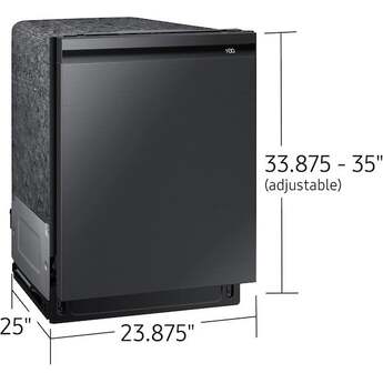 Samsung DW80B7070UG 24 Inch Black Stainless Steel Built-In Dishwasher — thumbnail 14