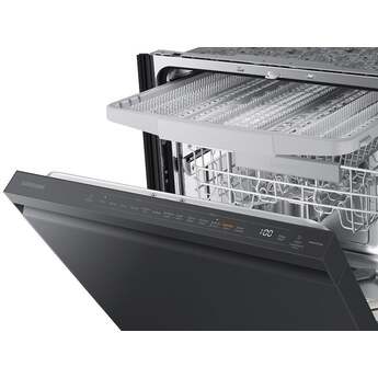 Samsung DW80B7070UG 24 Inch Black Stainless Steel Built-In Dishwasher — thumbnail 3