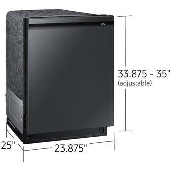 Samsung DW80B7070UG 24 Inch Black Stainless Steel Built-In Dishwasher — thumbnail 42
