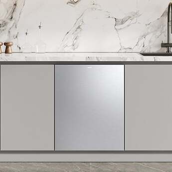 Samsung 24 Inch Fully Integrated Smart Dishwasher with 16 Place Settings Capacity, 38 dBA, 10 Wash Cycles, 7 Wash Options, StormWash+™, Express 60 Cycle, AutoRelease™ Door, Leak Sensor, Child Lock, and ENERGY STAR® Certified: Stainless Steel — thumbnail 12