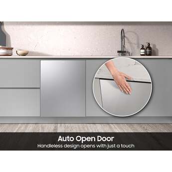 Samsung 24 Inch Fully Integrated Smart Dishwasher with 16 Place Settings Capacity, 38 dBA, 10 Wash Cycles, 7 Wash Options, StormWash+™, Express 60 Cycle, AutoRelease™ Door, Leak Sensor, Child Lock, and ENERGY STAR® Certified: Stainless Steel — thumbnail 16