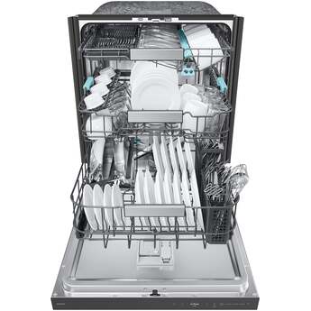 Samsung 24 Inch Fully Integrated Smart Dishwasher with 16 Place Settings Capacity, 38 dBA, 10 Wash Cycles, 7 Wash Options, StormWash+™, Express 60 Cycle, AutoRelease™ Door, Leak Sensor, Child Lock, and ENERGY STAR® Certified: Stainless Steel — thumbnail 17