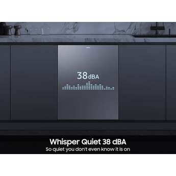 Samsung 24 Inch Fully Integrated Smart Dishwasher with 16 Place Settings Capacity, 38 dBA, 10 Wash Cycles, 7 Wash Options, StormWash+™, Express 60 Cycle, AutoRelease™ Door, Leak Sensor, Child Lock, and ENERGY STAR® Certified: Stainless Steel — thumbnail 19
