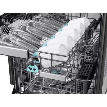 Samsung 24 Inch Fully Integrated Smart Dishwasher with 16 Place Settings Capacity, 38 dBA, 10 Wash Cycles, 7 Wash Options, StormWash+™, Express 60 Cycle, AutoRelease™ Door, Leak Sensor, Child Lock, and ENERGY STAR® Certified: Stainless Steel — thumbnail 20