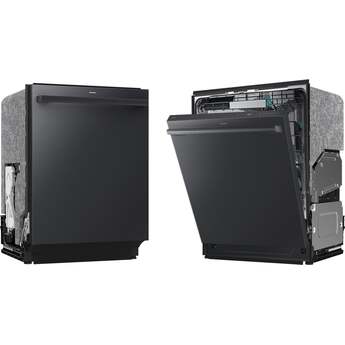 Samsung 24 Inch Built-In Dishwasher: Matte Black Steel — thumbnail 14