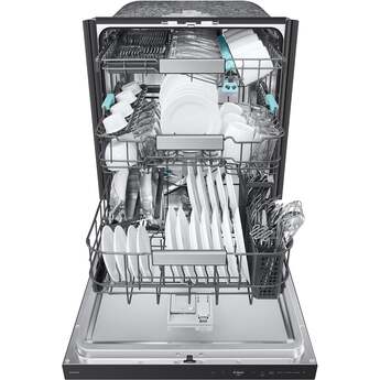 Samsung 24 Inch Built-In Dishwasher: Matte Black Steel — thumbnail 21