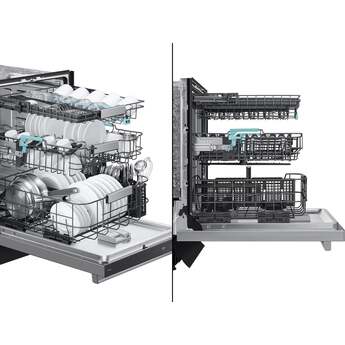 Samsung 24 Inch Built-In Dishwasher: Stainless Steel — thumbnail 6