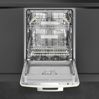 Smeg STU2FABCR2 50s Retro Style Series 24 Inch Cream Built-In Fully Integrated Dishwasher — thumbnail 18