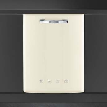 Smeg STU2FABCR2 50s Retro Style Series 24 Inch Cream Built-In Fully Integrated Dishwasher — thumbnail 9