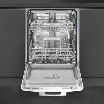 Smeg STU2FABWH2 50s Retro Style Series 24 Inch Built-In Fully Integrated Dishwasher — thumbnail 13