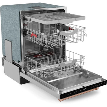 Thor DW24X8BA99RSG Gordon Ramsay Series 24 Inch Built-In Fully Integrated Dishwasher in Stainless Steel — thumbnail 6